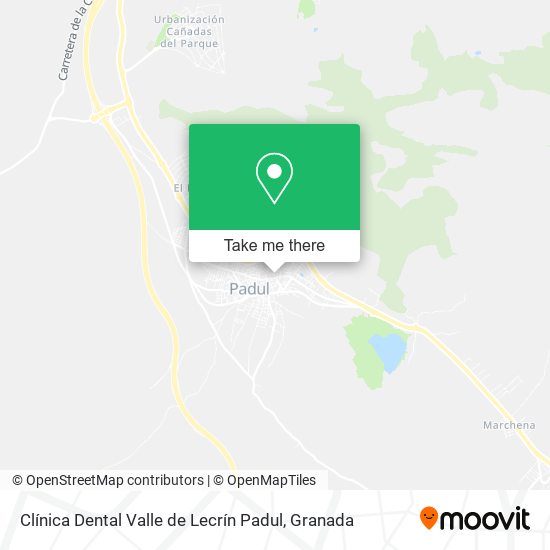 Clínica Dental Valle de Lecrín Padul map