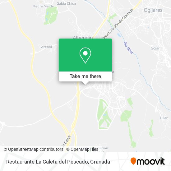 Restaurante La Caleta del Pescado map