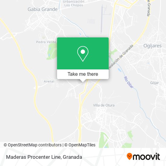 Maderas Procenter Line map