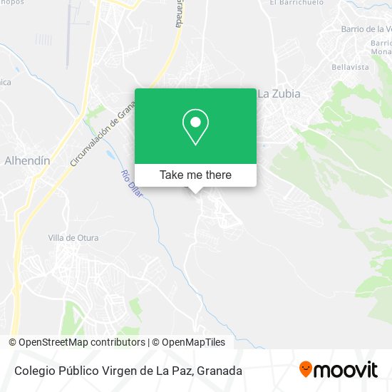 Colegio Público Virgen de La Paz map