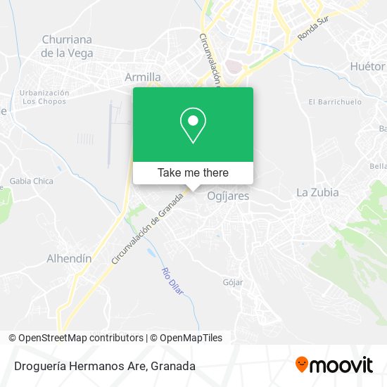 Droguería Hermanos Are map