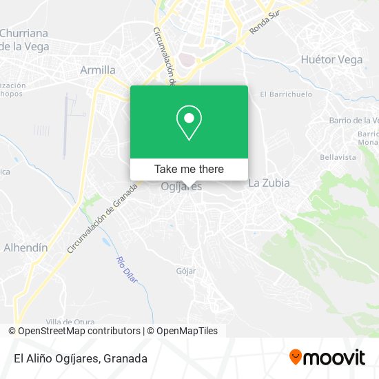 El Aliño Ogíjares map