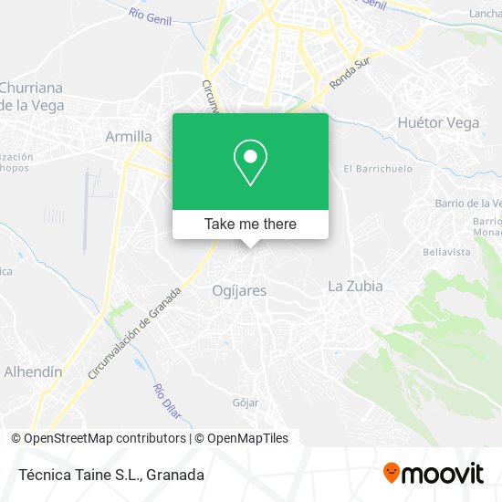 Técnica Taine S.L. map