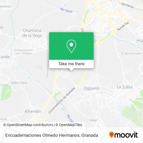 Encuadernaciones Olmedo Hermanos map