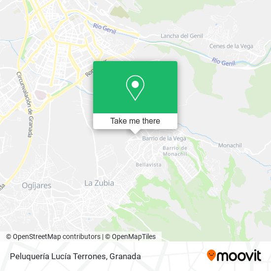 Peluquería Lucía Terrones map