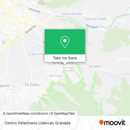 Centro Veterinario Lidercan map