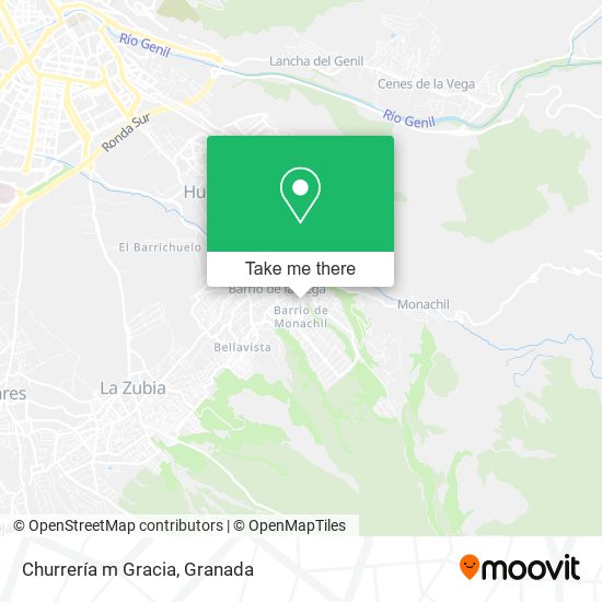 mapa Churrería m Gracia