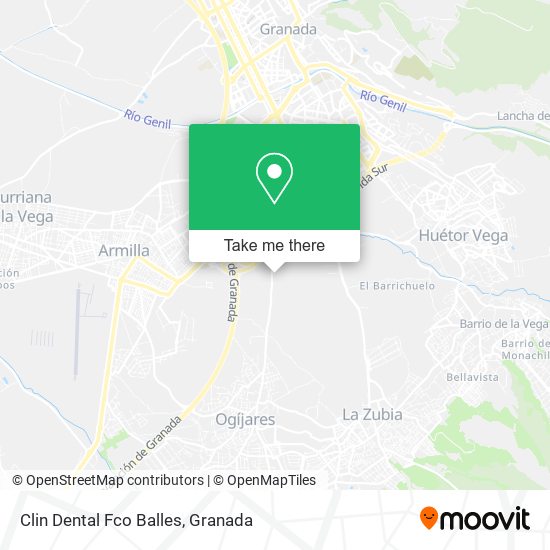 Clin Dental Fco Balles map