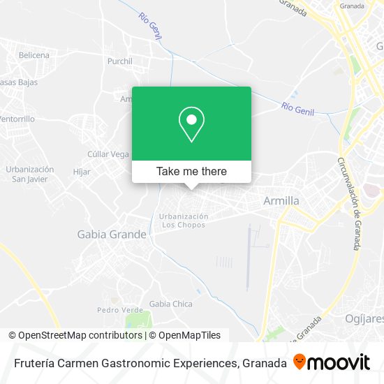 Frutería Carmen Gastronomic Experiences map