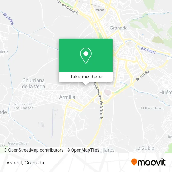 Vsport map