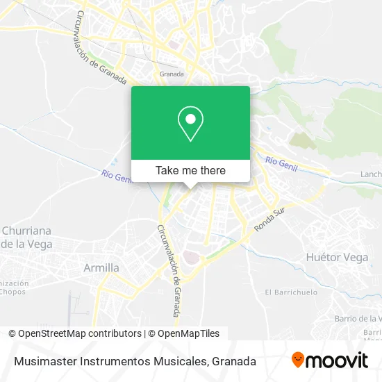 Musimaster Instrumentos Musicales map