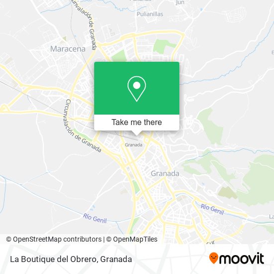 La Boutique del Obrero map