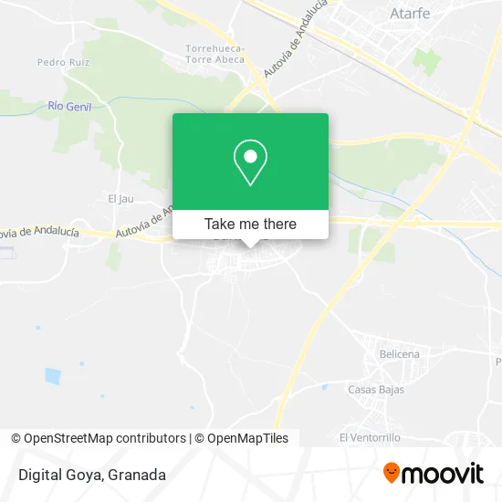 Digital Goya map