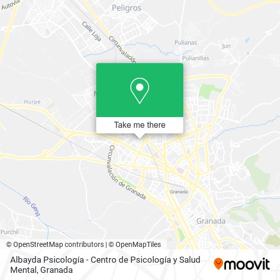 Albayda Psicología - Centro de Psicología y Salud Mental map