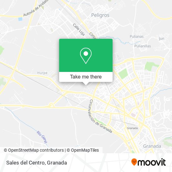 Sales del Centro map