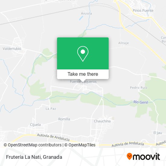Frutería La Nati map