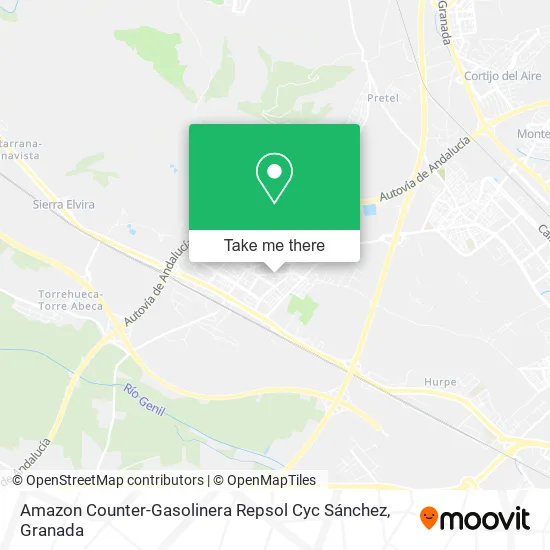 Amazon Counter-Gasolinera Repsol Cyc Sánchez map