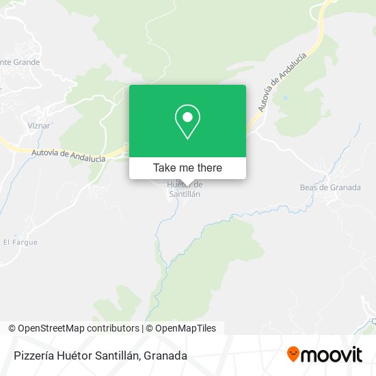 Pizzería Huétor Santillán map