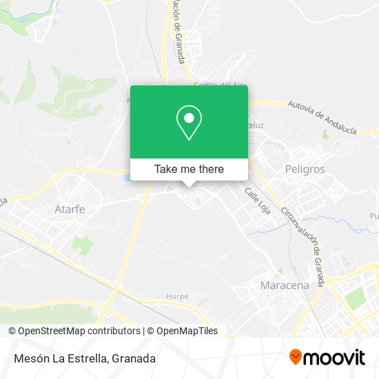 Mesón La Estrella map
