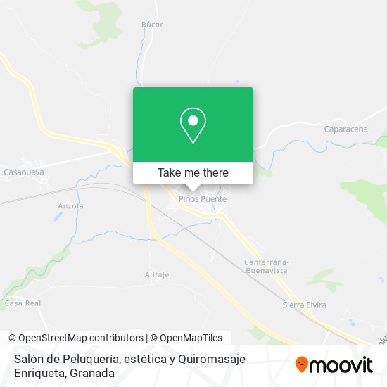 Salón de Peluquería, estética y Quiromasaje Enriqueta map