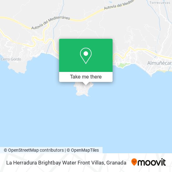 La Herradura Brightbay Water Front Villas map