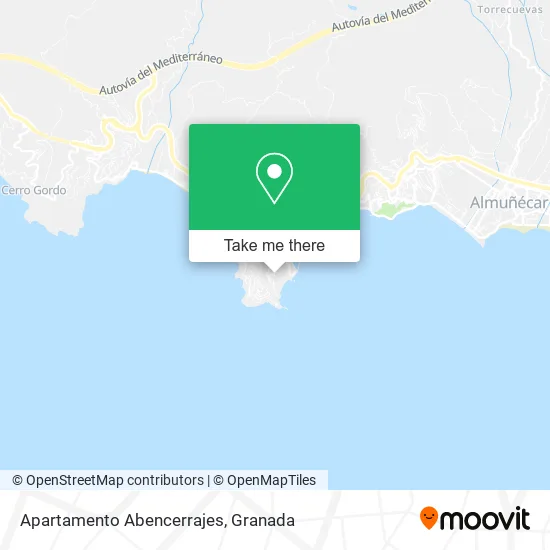 Apartamento Abencerrajes map