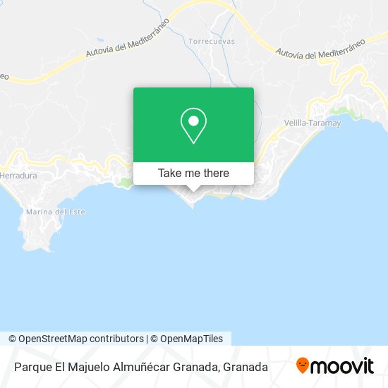 Parque El Majuelo Almuñécar Granada map