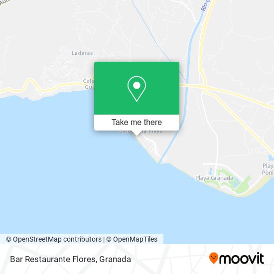 Bar Restaurante Flores map