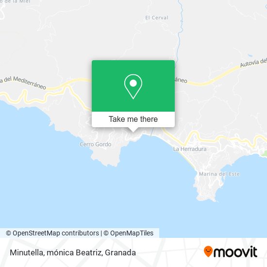 Minutella, mónica Beatriz map