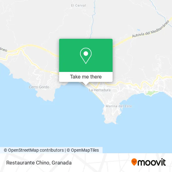 Restaurante Chino map