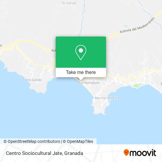Centro Sociocultural Jate map
