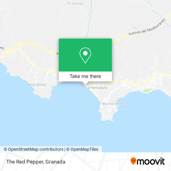 The Red Pepper map