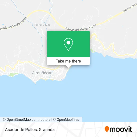 Asador de Pollos map