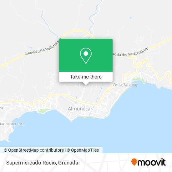 Supermercado Rocío map