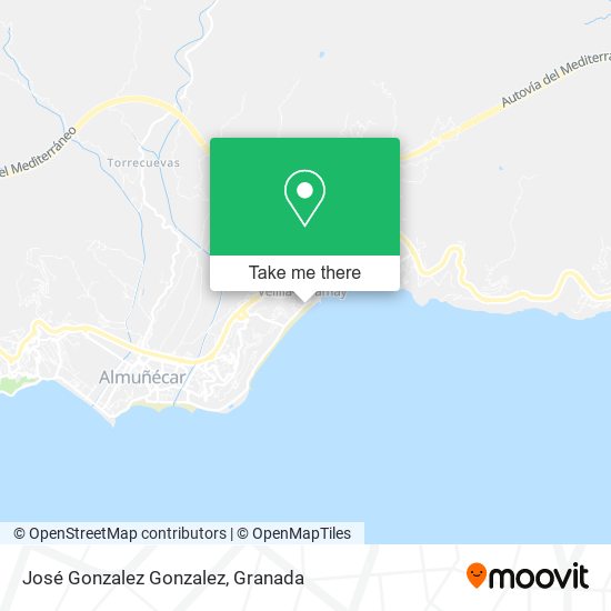 José Gonzalez Gonzalez map