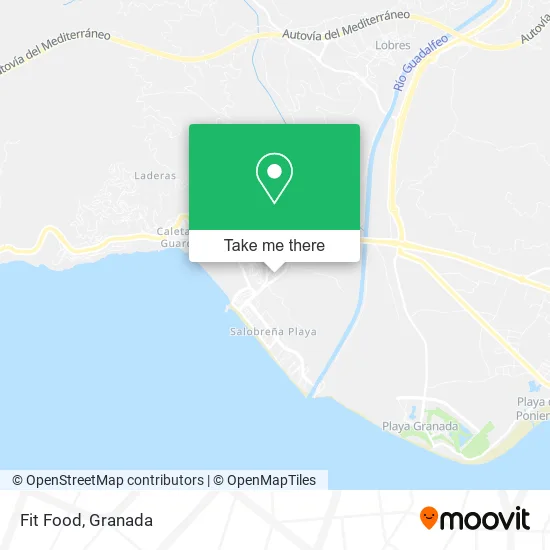 Fit Food map
