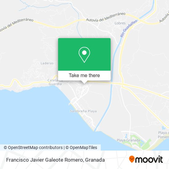 Francisco Javier Galeote Romero map