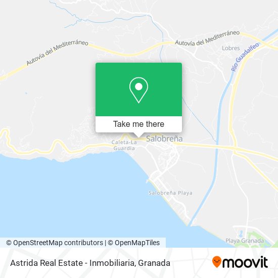 Astrida Real Estate - Inmobiliaria map