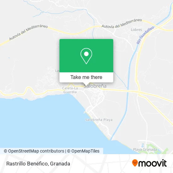 Rastrillo Benéfico map