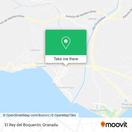 El Rey del Boquerón map