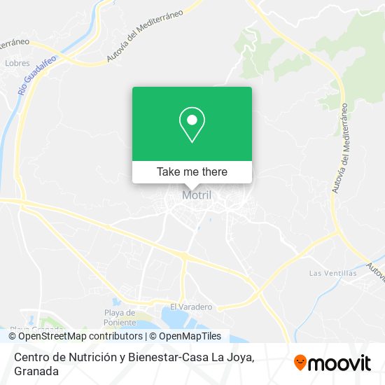 Centro de Nutrición y Bienestar-Casa La Joya map