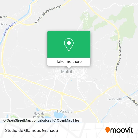 Studio de Glamour map
