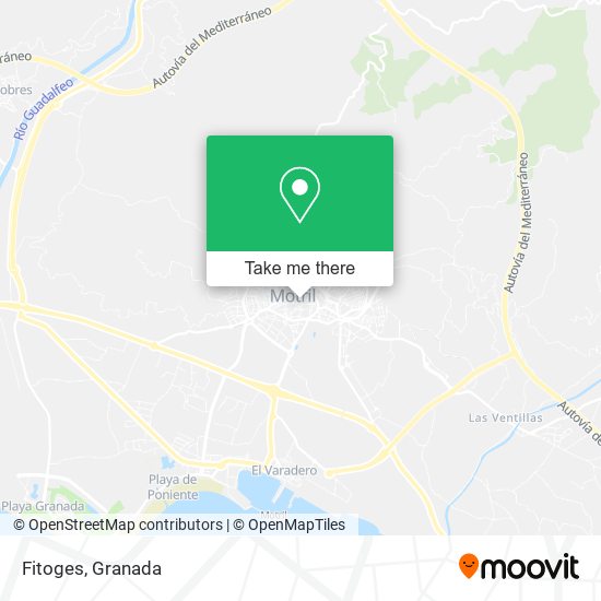 Fitoges map