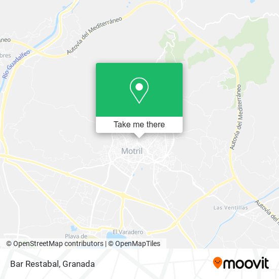 mapa Bar Restabal