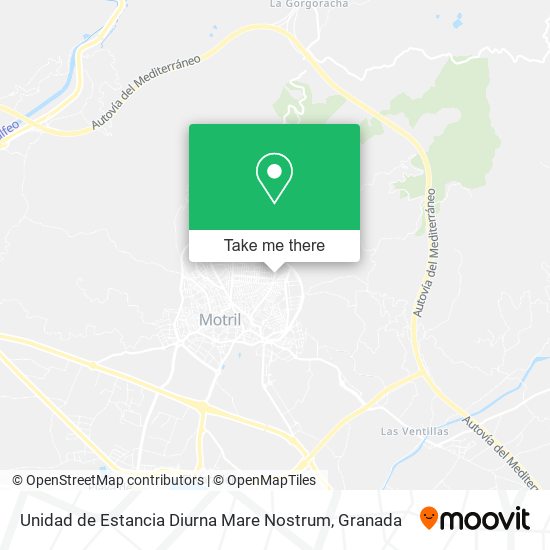 Unidad de Estancia Diurna Mare Nostrum map