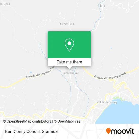 Bar Dioni y Conchi map