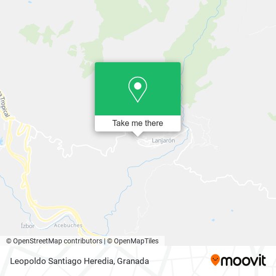 Leopoldo Santiago Heredia map