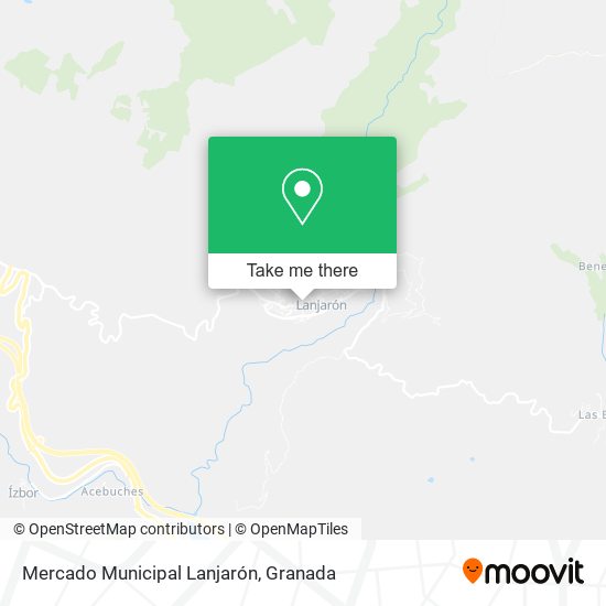 Mercado Municipal Lanjarón map