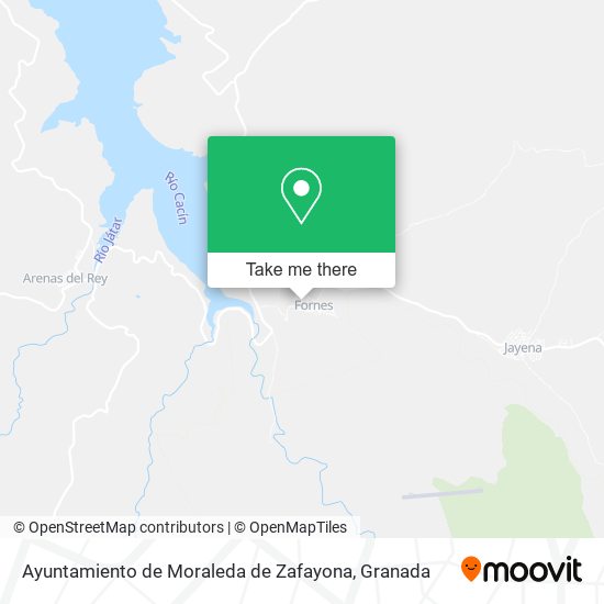 Ayuntamiento de Moraleda de Zafayona map