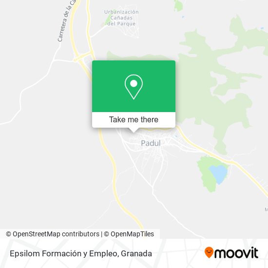 Epsilom Formación y Empleo map